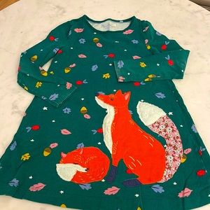 Mini Boden Big Appliqué Jersey Dress